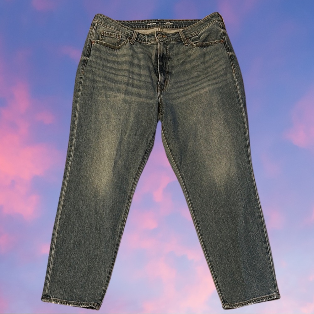 NWT Old Navy High Rise OG Straight Leg Jean Size 16